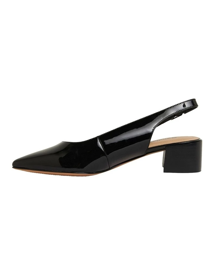 Sandler Dena Black Patent Heeled Shoes 3 Sandler Dena Black Patent Heeled Shoes - Image 3