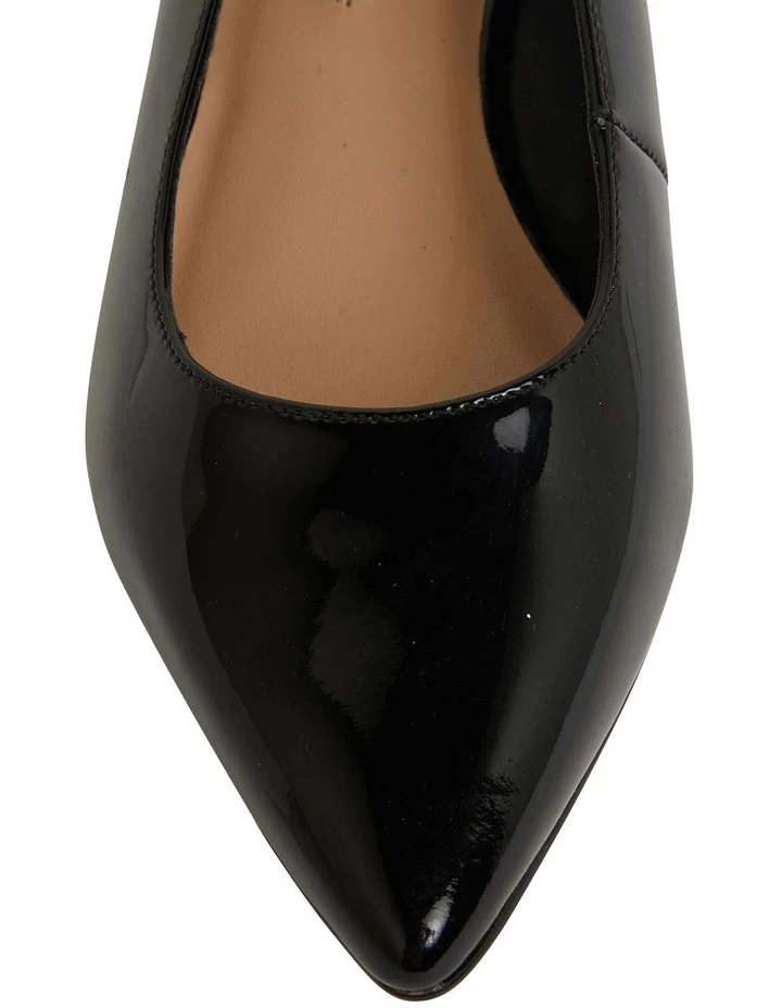 Sandler Dena Black Patent Heeled Shoes 6 Sandler Dena Black Patent Heeled Shoes - Image 6