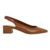 Sandler Dena Cognac Glove Heeled Shoes