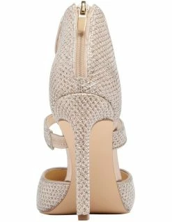 Nine West T Strap Gold Pumps -Deals Shoes Store 869581360 4 1 720x928