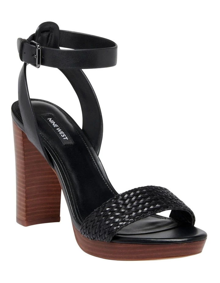 Nine West Deluxe Black Sandals 2 Nine West Deluxe Black Sandals - Image 2