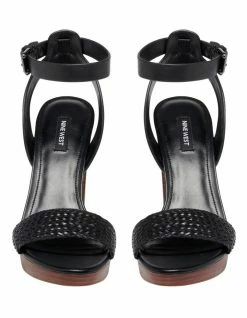 Nine West Deluxe Black Sandals 6 Nine West Deluxe Black Sandals -Deals Shoes Store 869581450 3 720x928