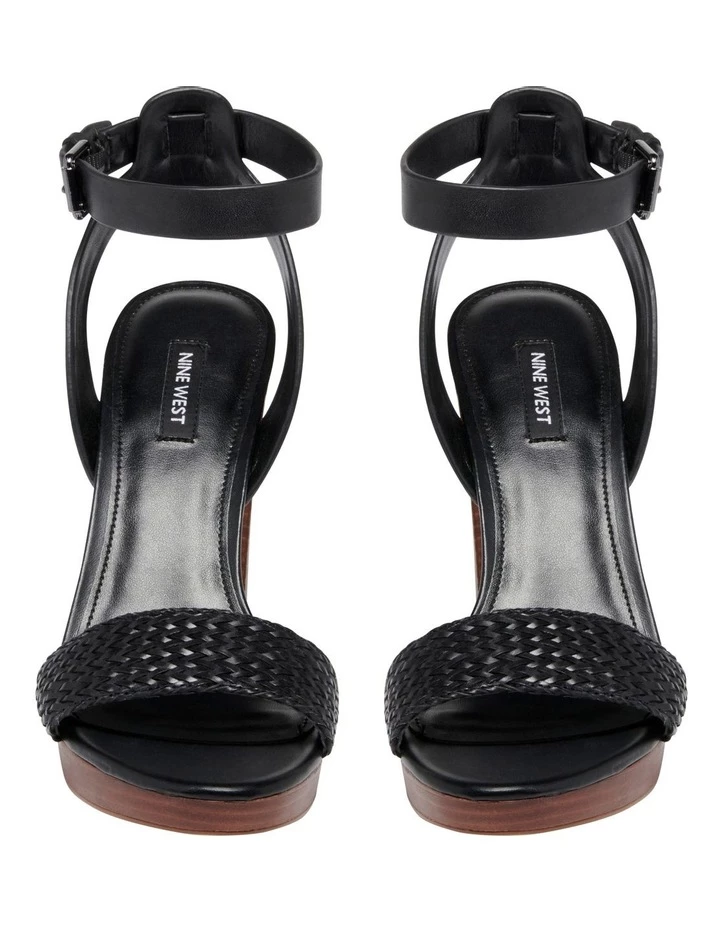 Nine West Deluxe Black Sandals 3 Nine West Deluxe Black Sandals - Image 3