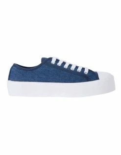 Sandler Stacey Denim Canvas Sneakers