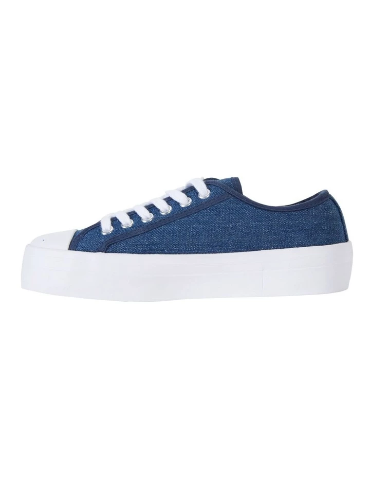 Sandler Stacey Denim Canvas Sneakers 3 Sandler Stacey Denim Canvas Sneakers - Image 3