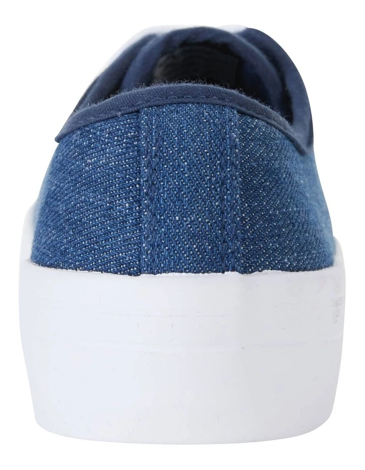 Sandler Stacey Denim Canvas Sneakers 5 Sandler Stacey Denim Canvas Sneakers - Image 5