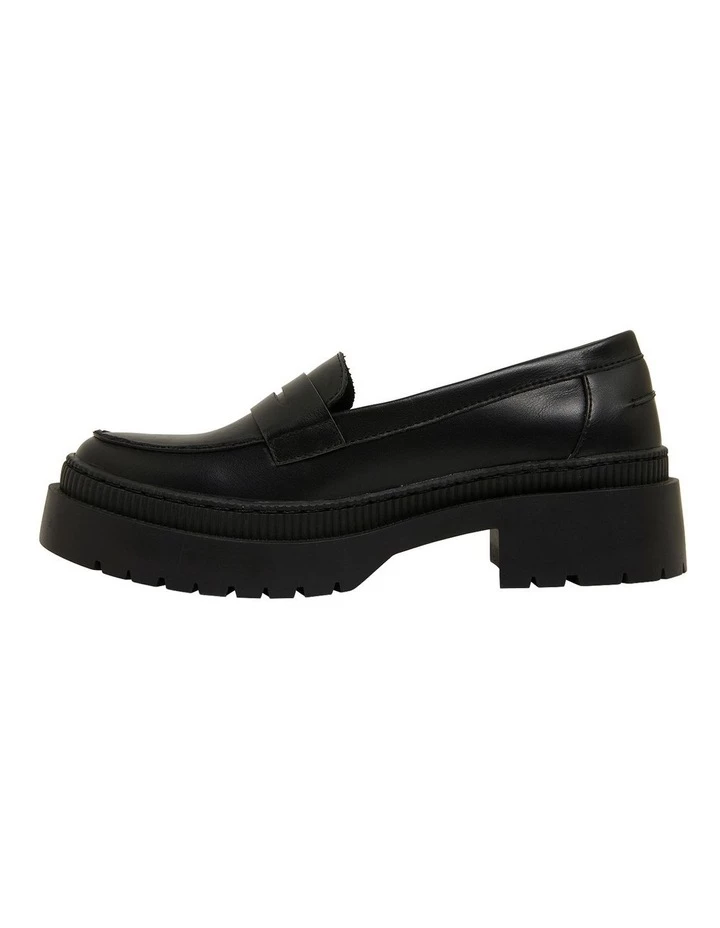 Ravella Sawyer Black Smooth Flat Shoes 3 Ravella Sawyer Black Smooth Flat Shoes - Image 3