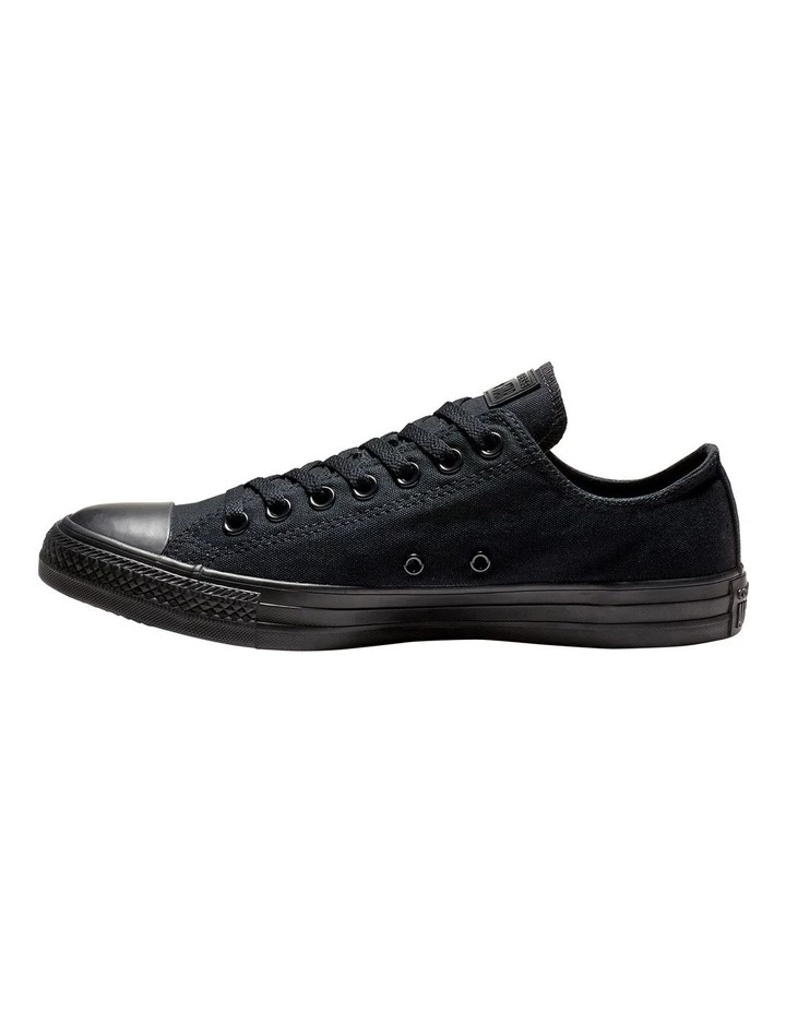 Converse Chuck Taylor All Star Mono Black Low Top Sneaker 3 Converse Chuck Taylor All Star Mono Black Low Top Sneaker - Image 3