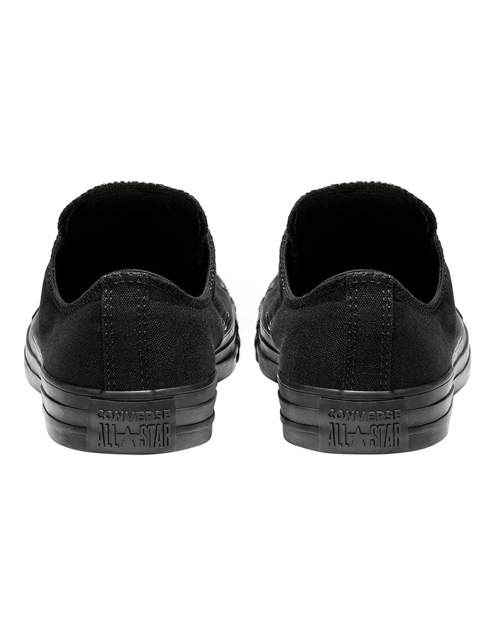 Converse Chuck Taylor All Star Mono Black Low Top Sneaker 6 Converse Chuck Taylor All Star Mono Black Low Top Sneaker - Image 6
