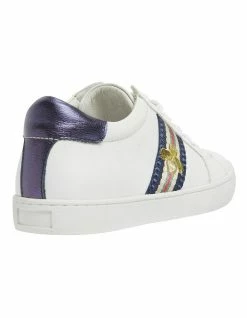 Jane Debster Belem White/Navy Nappa Sneakers 10 Jane Debster Belem White/Navy Nappa Sneakers -Deals Shoes Store 870134860 4 720x928