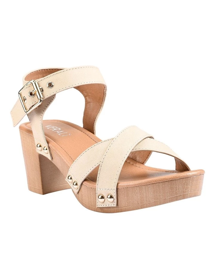 Verali Lulu Nude Sandal 2 Verali Lulu Nude Sandal - Image 2