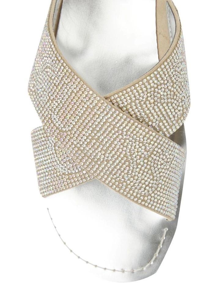 Guess Glitzin Gold Dazzle Sandal 3 Guess Glitzin Gold Dazzle Sandal - Image 3