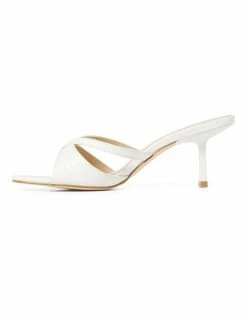 Forever New Sunny White Kitten Heel in White -Deals Shoes Store 871075810 871125040 3 720x928