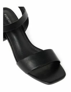 Forever New Norelle Black Block Heel Sandal 7 Forever New Norelle Black Block Heel Sandal -Deals Shoes Store 871075900 871126120 4 720x928