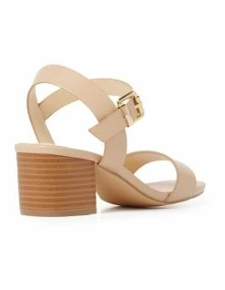 Forever New Norelle Seashell Block Heel Sandal -Deals Shoes Store 871075900 871126660 3 720x928