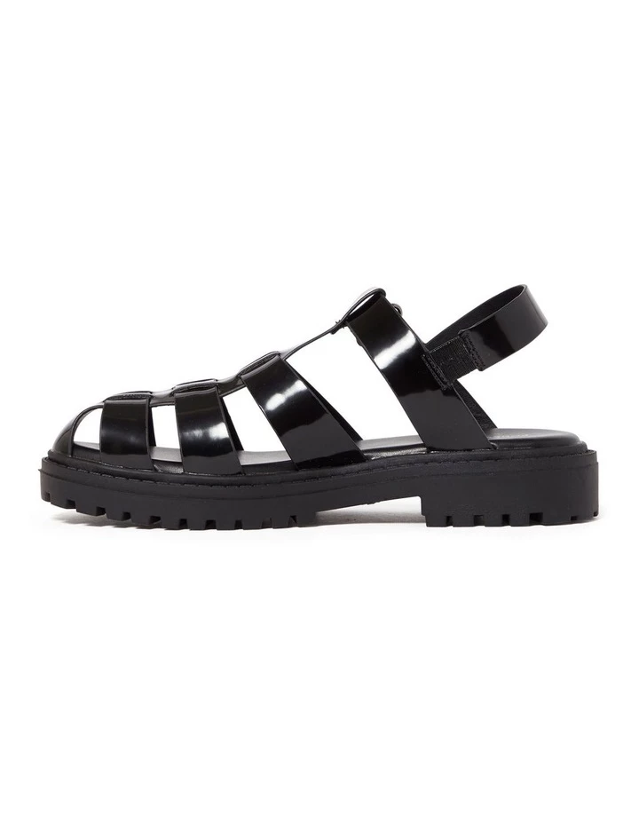 Forever New Poppy Black Chunky Sandal 1 Forever New Poppy Black Chunky Sandal