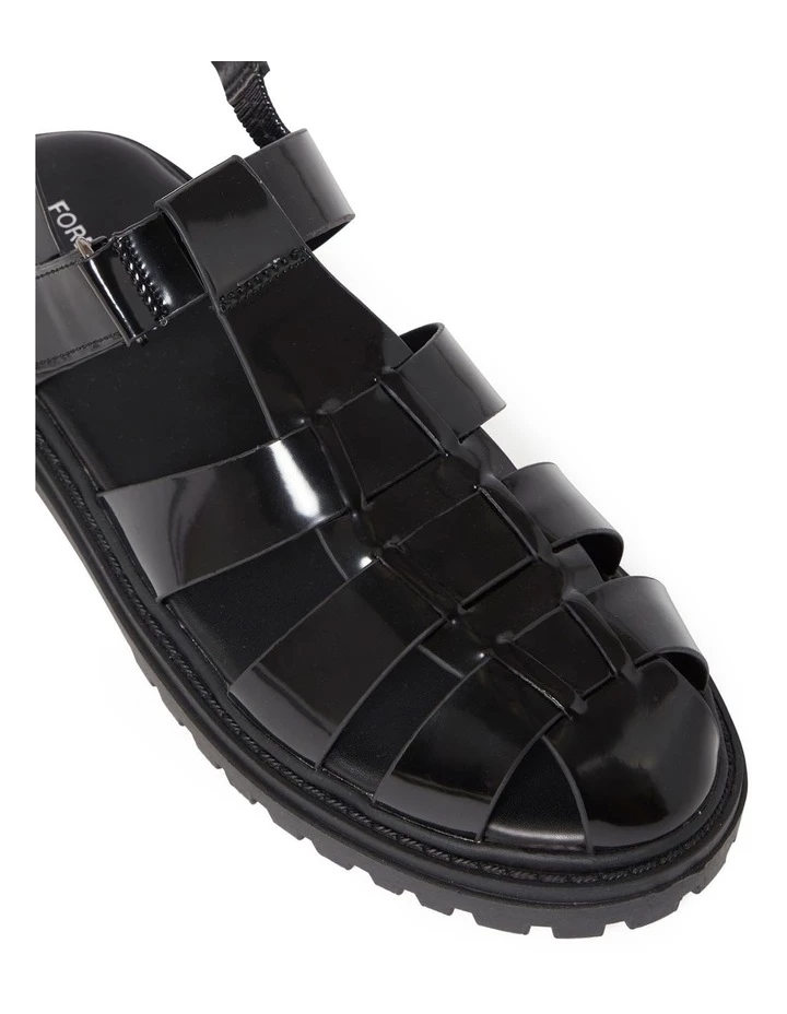 Forever New Poppy Black Chunky Sandal 2 Forever New Poppy Black Chunky Sandal - Image 2