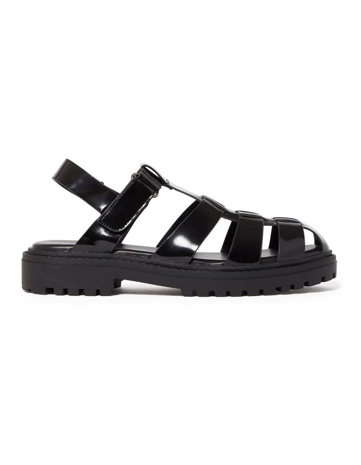 Forever New Poppy Black Chunky Sandal 4 Forever New Poppy Black Chunky Sandal - Image 4