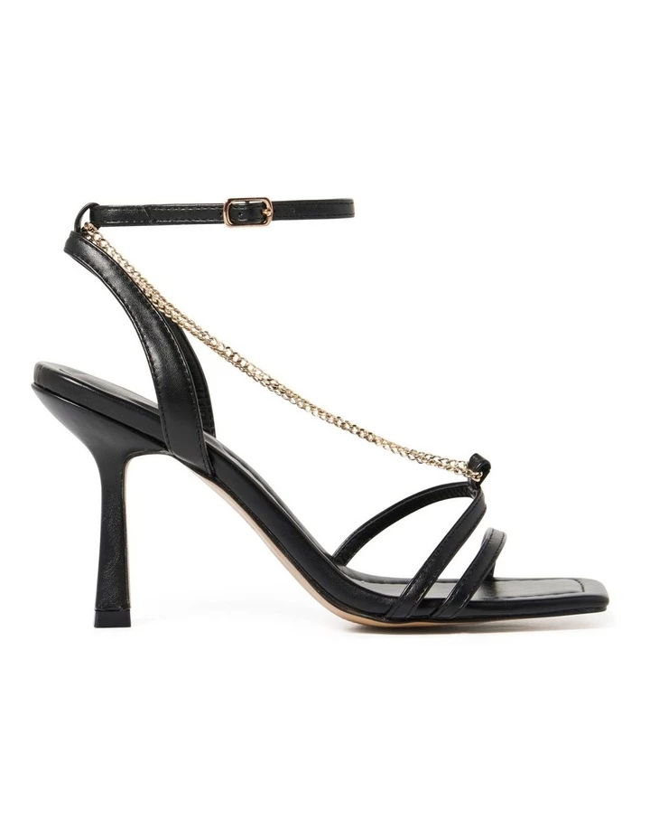 Forever New Rachel Black Chain Heel 1 Forever New Rachel Black Chain Heel
