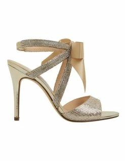 NINA Claudia Platino Glitter Sandals