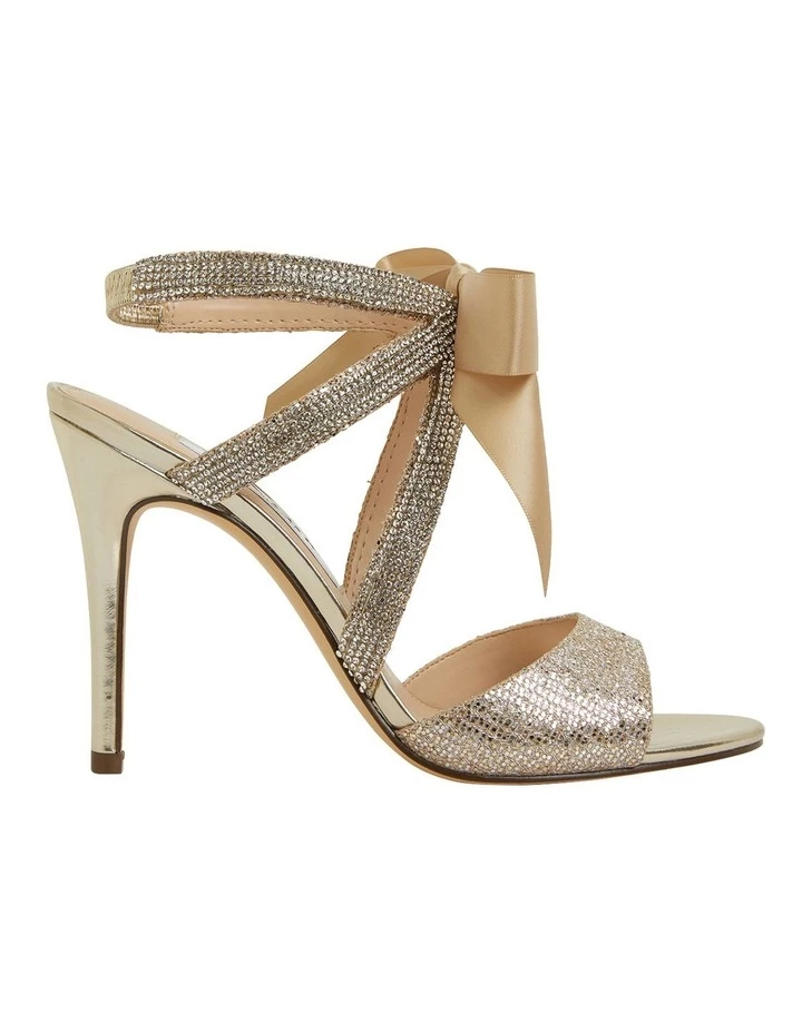 NINA Claudia Platino Glitter Sandals 1 NINA Claudia Platino Glitter Sandals