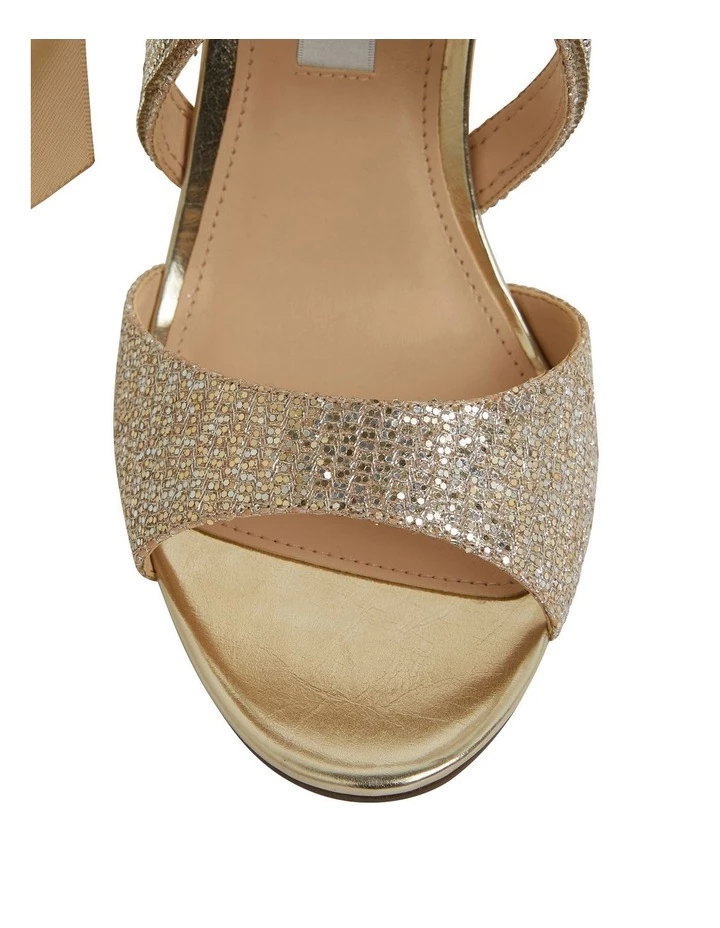 NINA Claudia Platino Glitter Sandals 6 NINA Claudia Platino Glitter Sandals - Image 6