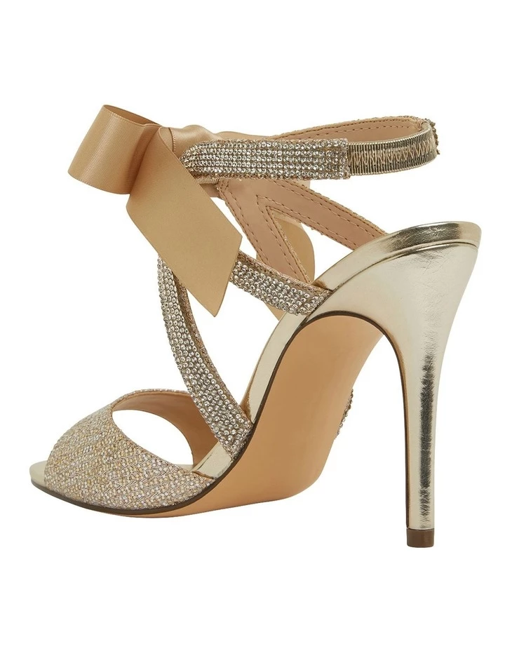 NINA Claudia Platino Glitter Sandals 7 NINA Claudia Platino Glitter Sandals - Image 7