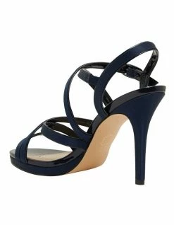 NINA Reatha New Navy Satin Sandals 13 NINA Reatha New Navy Satin Sandals -Deals Shoes Store 871764760 7 720x928