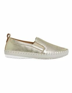 Active Flex Riva Soft Gold Glove Sneakers