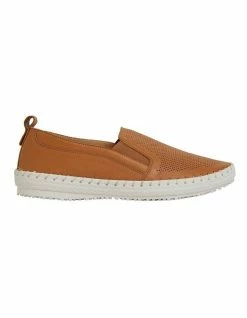 Active Flex Riva Tan Glove Sneakers