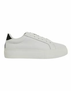 Sandler Frenzy White/Black Sneakers
