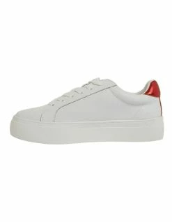 Sandler Frenzy White/Red Metallic Sneakers -Deals Shoes Store 872294320 3 720x928