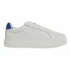 Sandler Frenzy White/Navy Metallic Sneakers