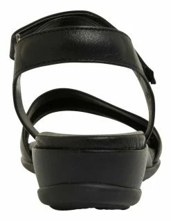 Wide Steps Camden Black Glove Sandals -Deals Shoes Store 872807050 5 720x928