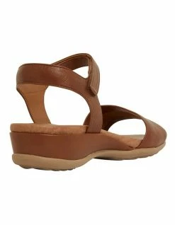 Wide Steps Camden Mid Brown Glove Sandals 10 Wide Steps Camden Mid Brown Glove Sandals -Deals Shoes Store 872807230 4 720x928