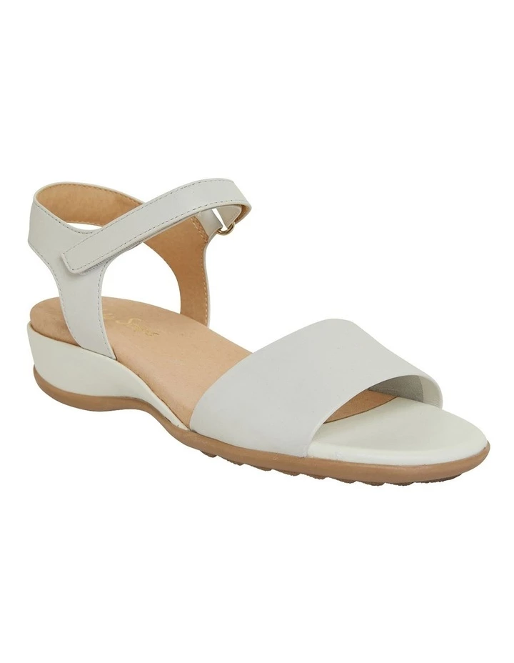 Wide Steps Camden White Glove Sandals 2 Wide Steps Camden White Glove Sandals - Image 2
