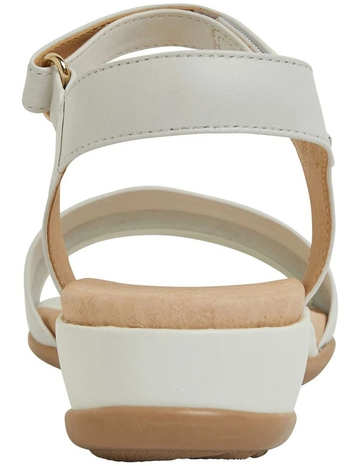 Wide Steps Camden White Glove Sandals 5 Wide Steps Camden White Glove Sandals - Image 5