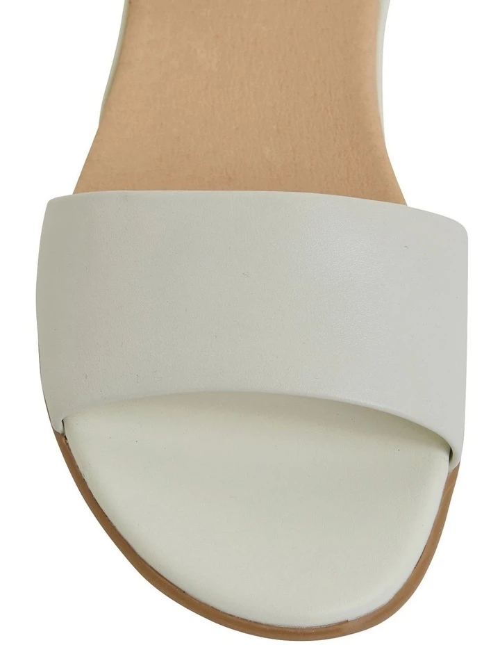 Wide Steps Camden White Glove Sandals 6 Wide Steps Camden White Glove Sandals - Image 6