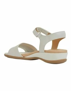 Wide Steps Camden White Glove Sandals 13 Wide Steps Camden White Glove Sandals -Deals Shoes Store 872807500 7 720x928