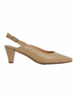 Easy Steps Agatha Nude Glove Heeled Shoes