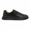Wide Steps Novella Black/Black Patent Sneakers