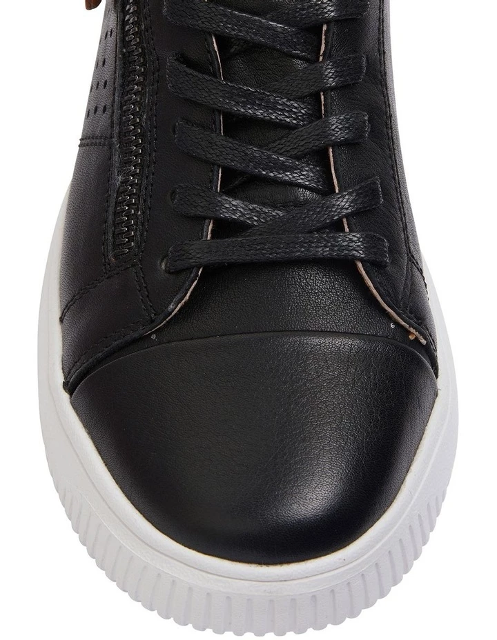 Wide Steps Novella Black/Tan Glove Sneakers 6 Wide Steps Novella Black/Tan Glove Sneakers - Image 6