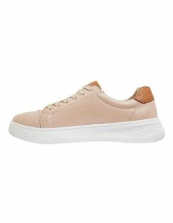 Wide Steps Novella Blush / Tan Glove Sneakers -Deals Shoes Store 874882450 3 720x928