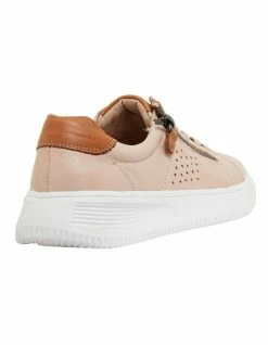 Wide Steps Novella Blush / Tan Glove Sneakers -Deals Shoes Store 874882450 4 720x928
