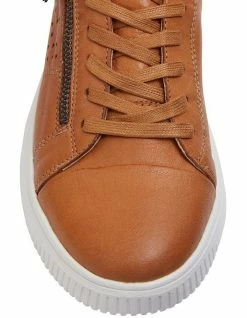 Wide Steps Novella Tan / Bronze Glove Sneakers -Deals Shoes Store 874883170 6 720x928