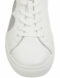 Pink Inc Love White /Silver Glitter Sneakers -Deals Shoes Store 874883890 6 720x928