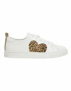 Pink Inc Love White / Animal Glove Sneakers