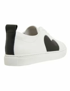 Pink Inc Love White / Black Glove Sneakers -Deals Shoes Store 874885780 4 720x928
