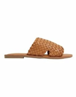 Ravella Elliot Tan Weave Sandals