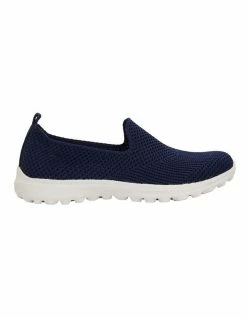 Active Flex Peak Navy Stretch Sneakers